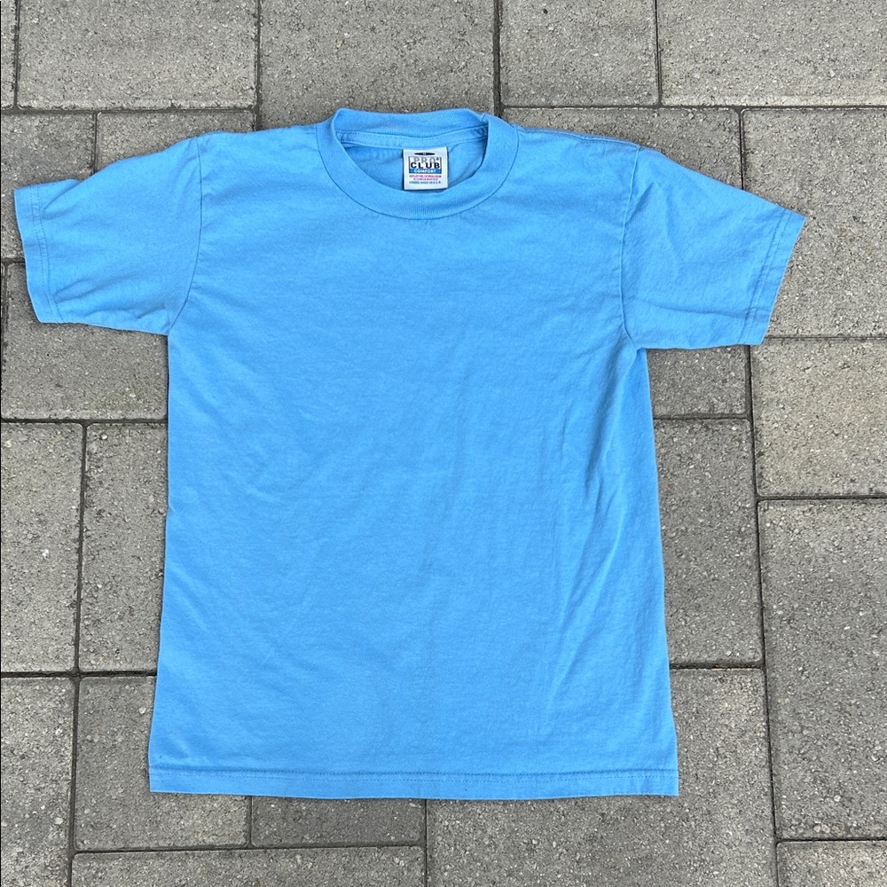ProClub Confort light blue tee shirt